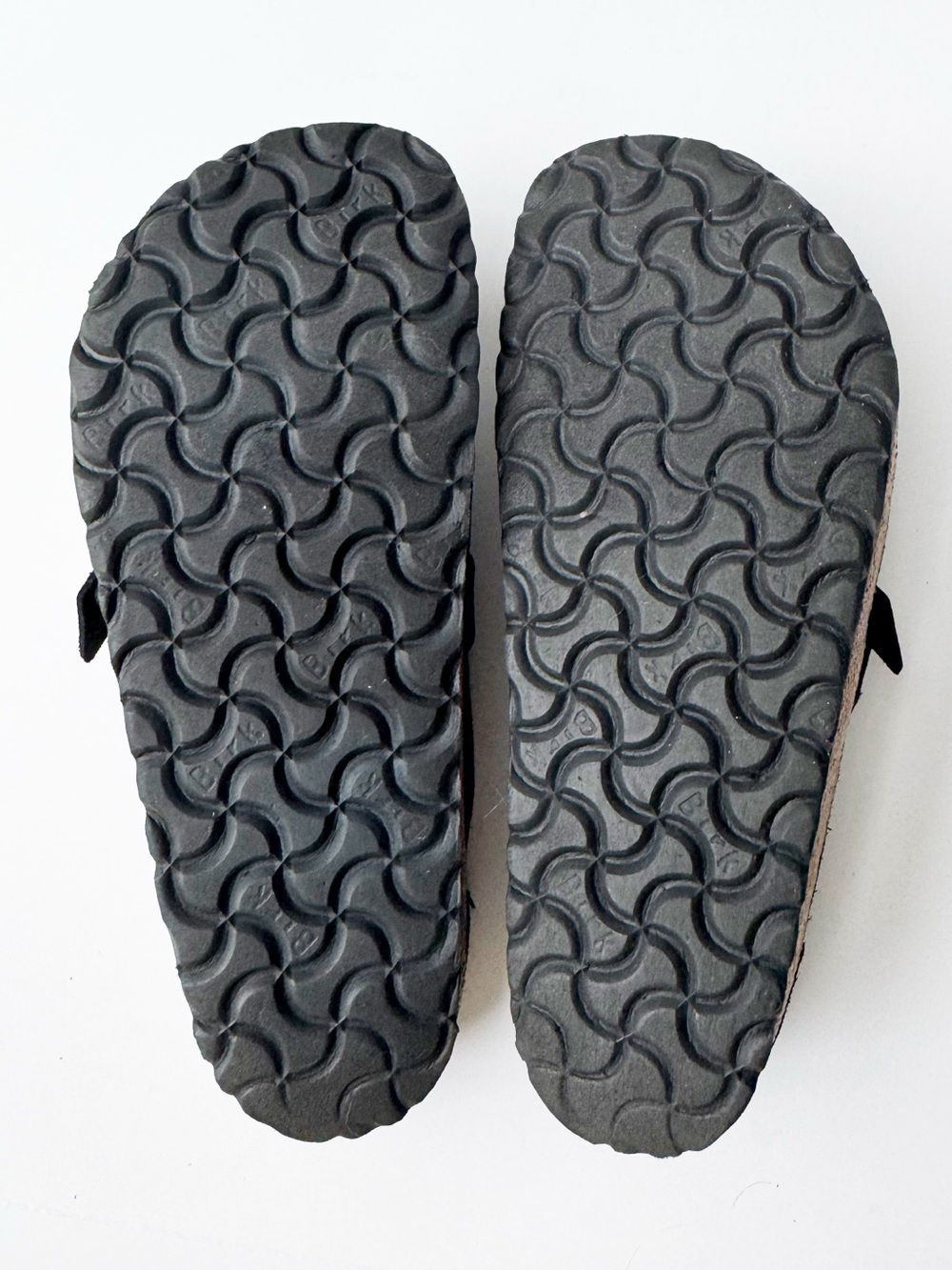 Birkenstock Buckley Moccasin Clog Slide in Black Suede | 37 (6) - Picture 7 of 10